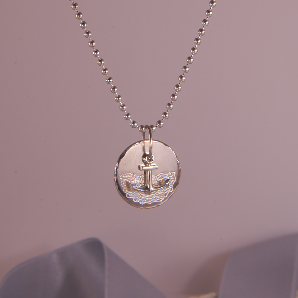 Elli Collana Donna Con Ciondolo Ancora, 925 Sterling Silver, Marittima, Progettata In Germania, In Confezione Velluto - 6